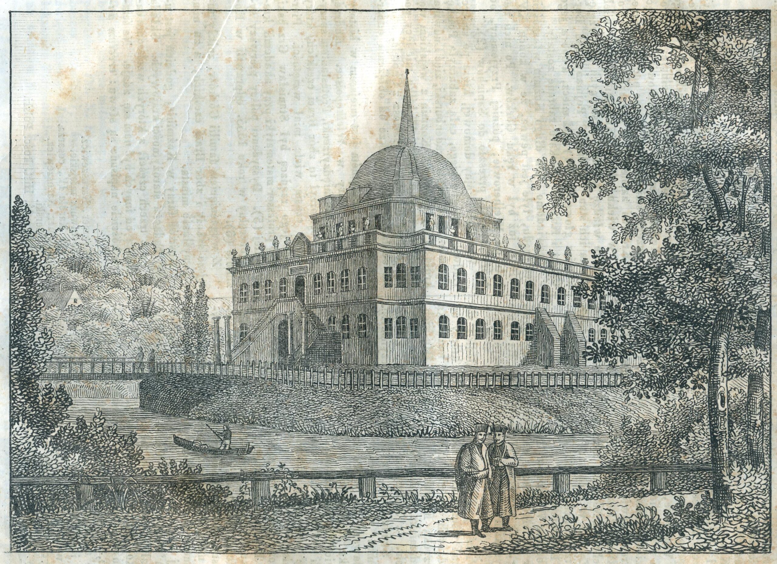 Włoszakowice, Pałac Sułkowskich, 1843 rok