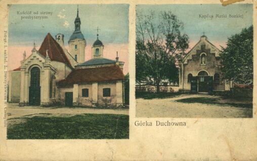 Pocztowka z widokami Gorki Duchownej