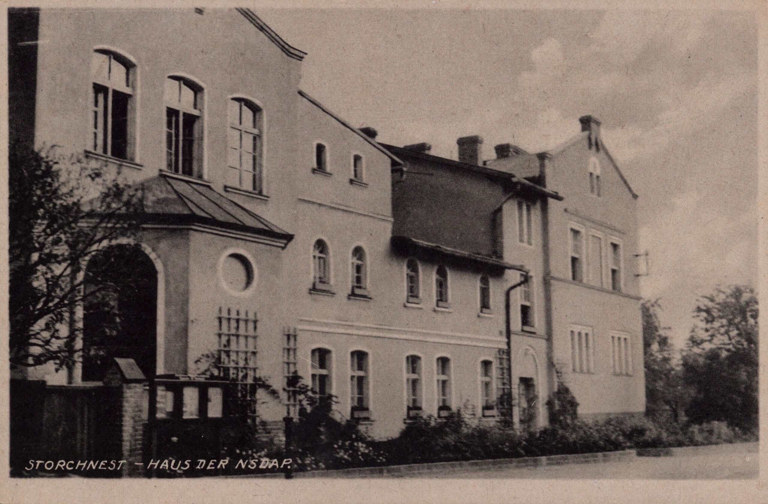 Osieczna. Dom Świętego Józefa (siedziba NSDAP), lata 1940–1944, Osieczna, Kaufhaus Horst Mehl